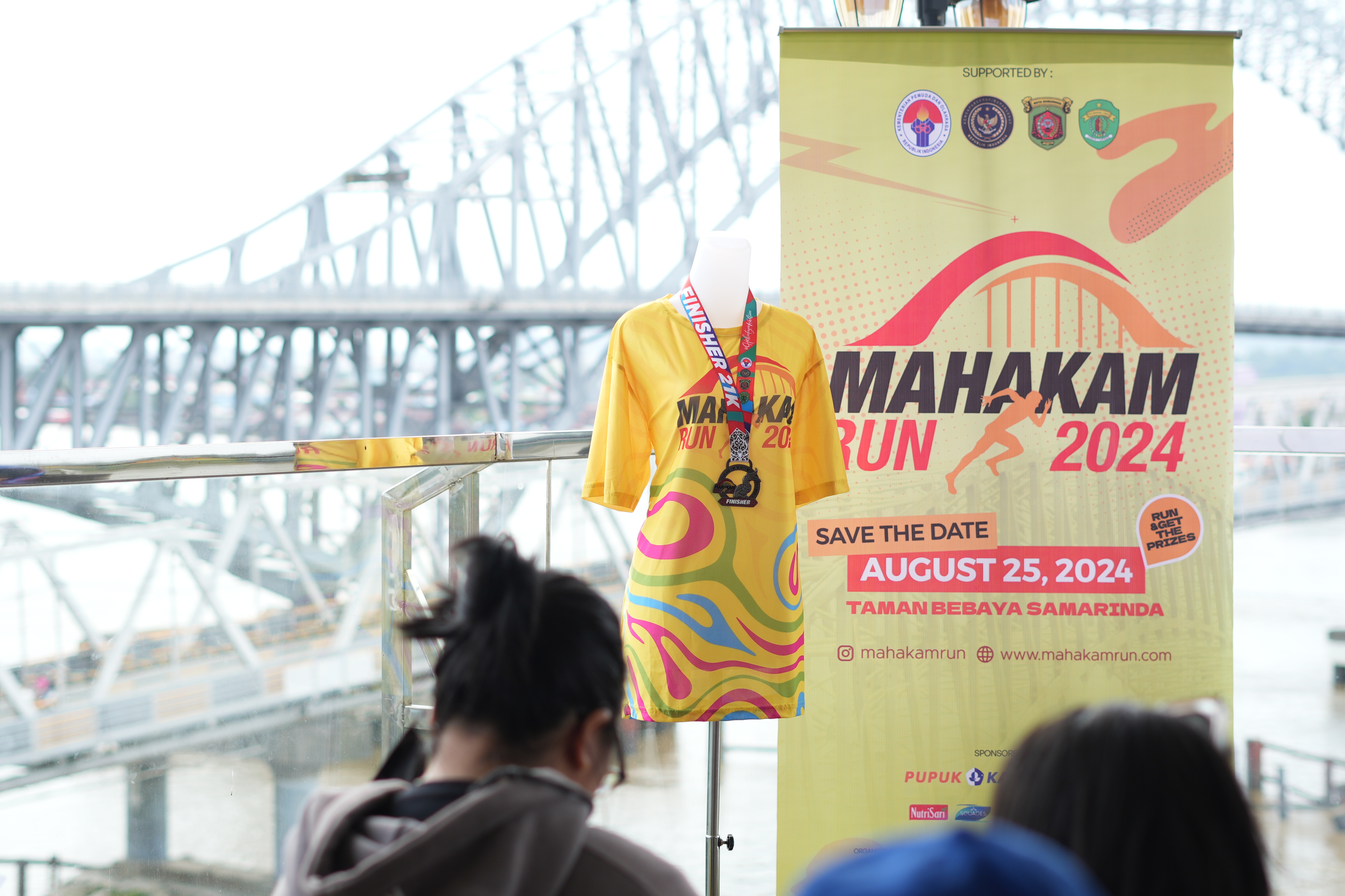 Jersey dan Medali Mahakam Run 2024